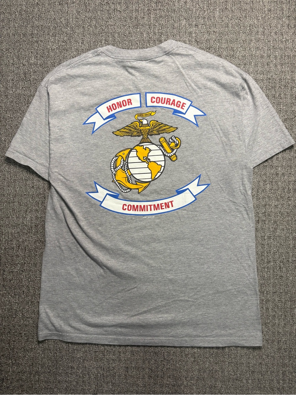 Vintage Y2K 2004 United States Marine Corps Graphic Tee | $30